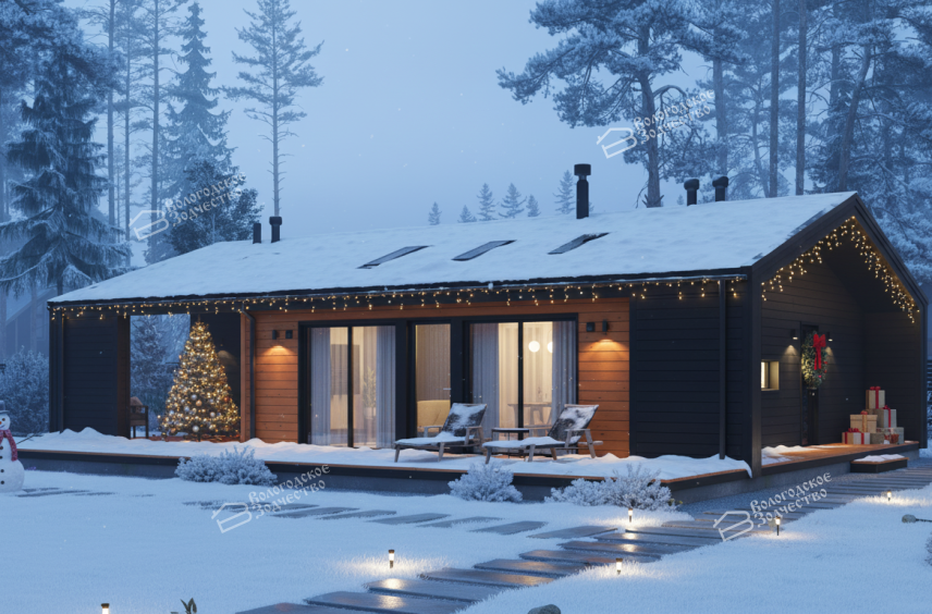 Каркасный дом VZ-809