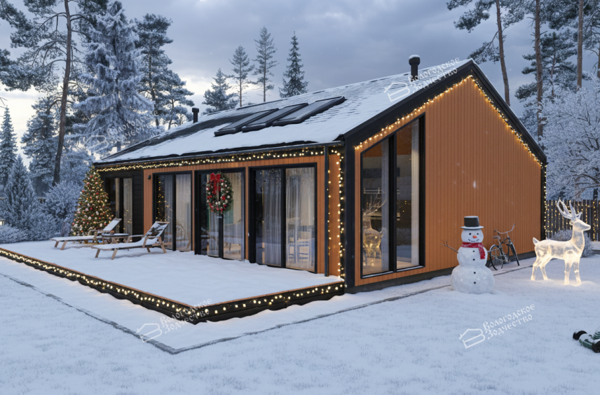 Каркасный дом VZ-810