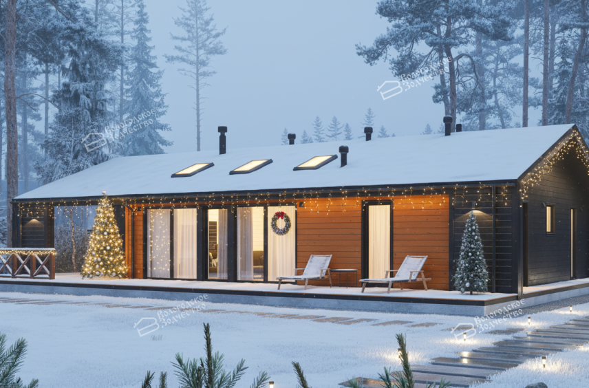 Каркасный дом VZ-811