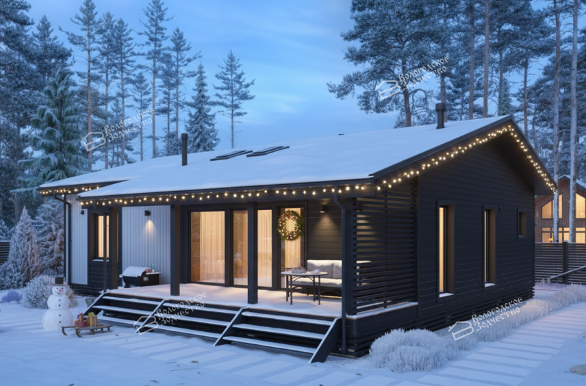 Каркасный дом VZ-812