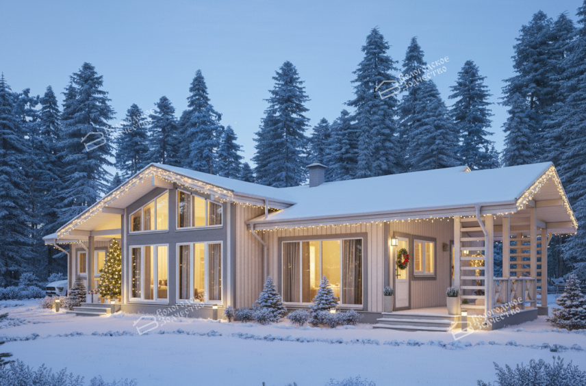 Каркасный дом VZ-813 