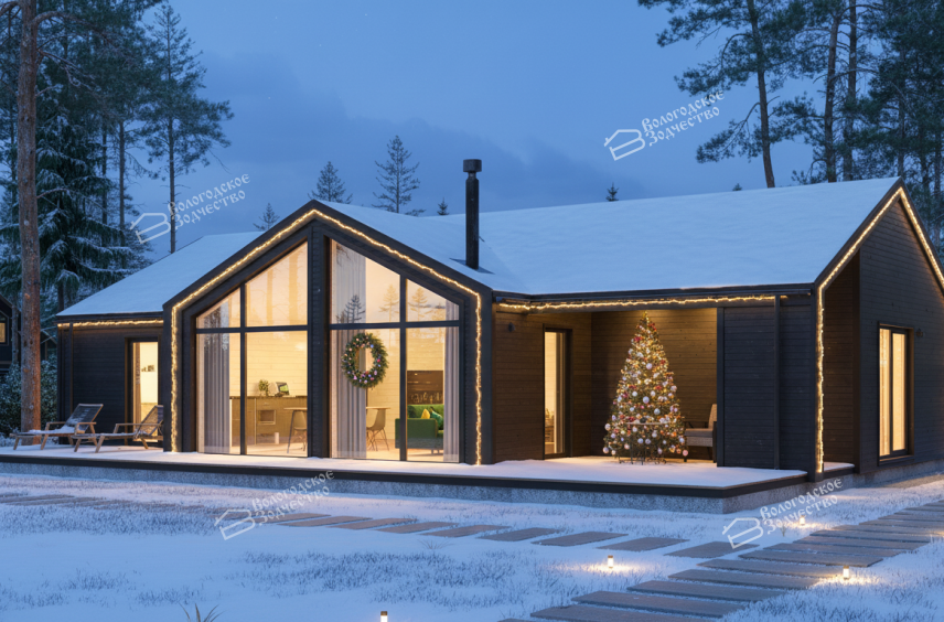 Каркасный дом VZ-814