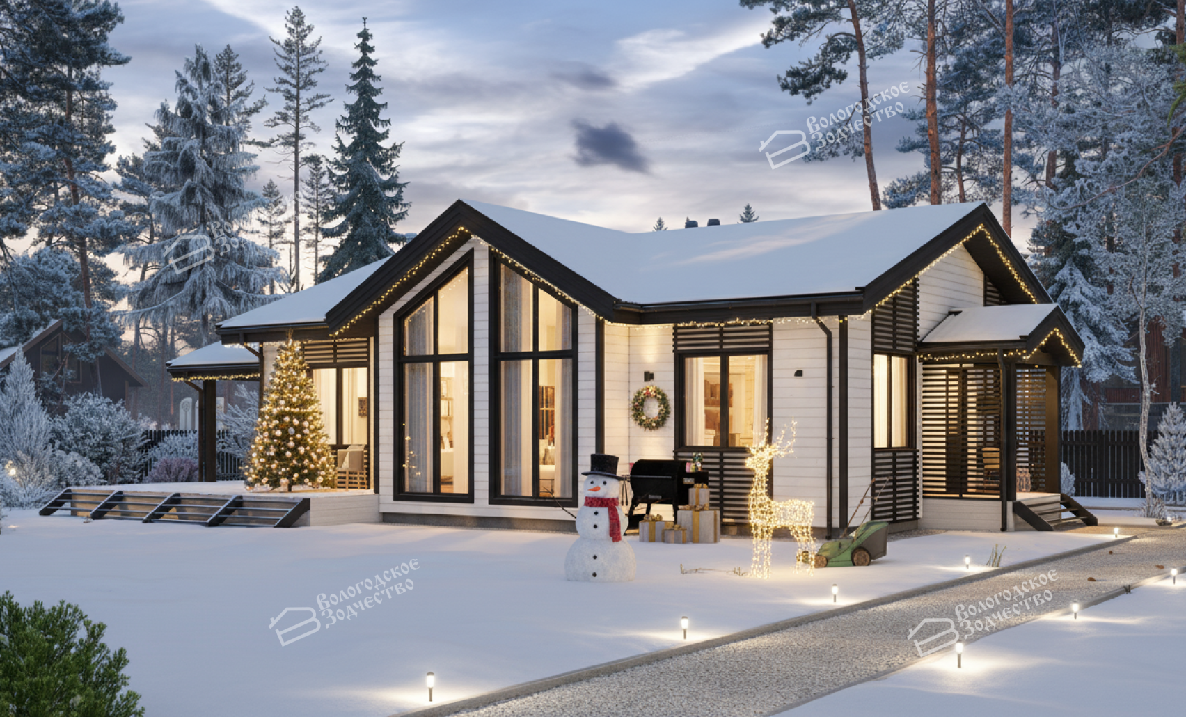 Каркасный дом VZ-815