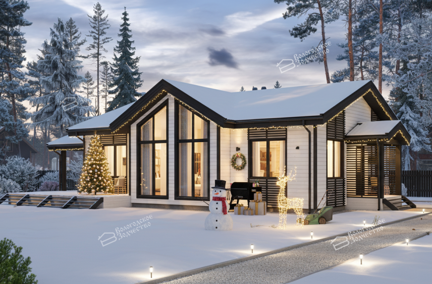 Каркасный дом VZ-815