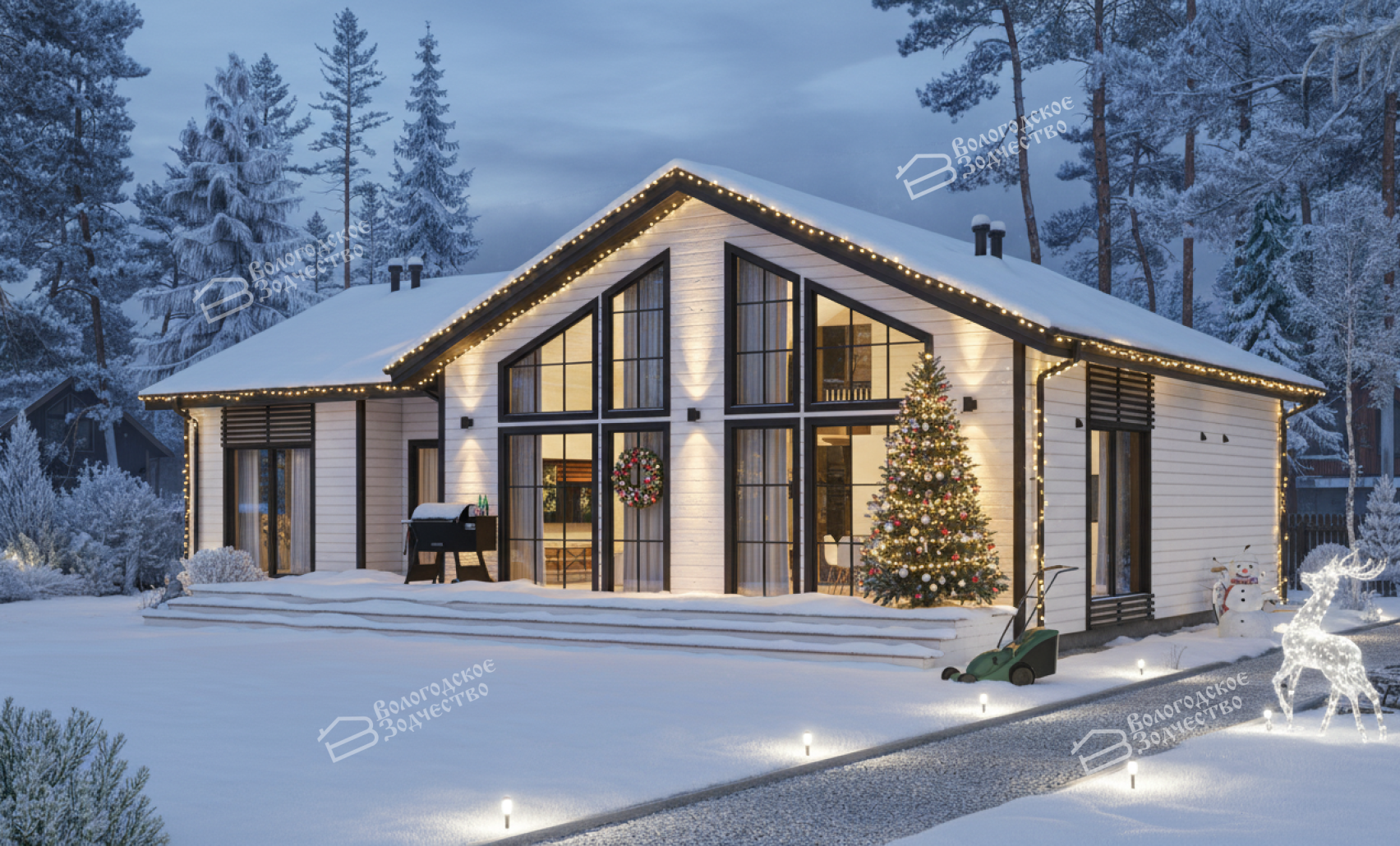 Каркасный дом VZ-816