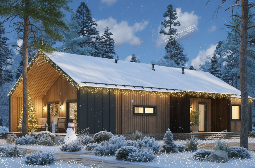 Каркасный дом VZ-818