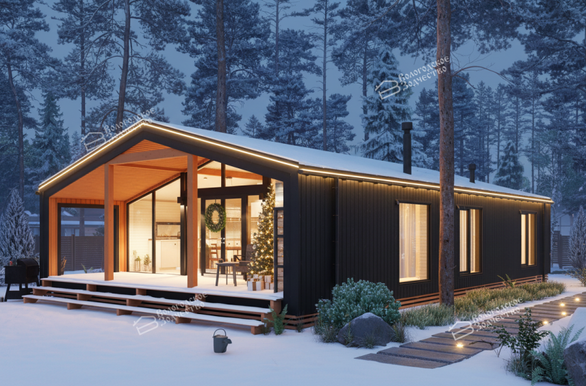 Каркасный дом VZ-819