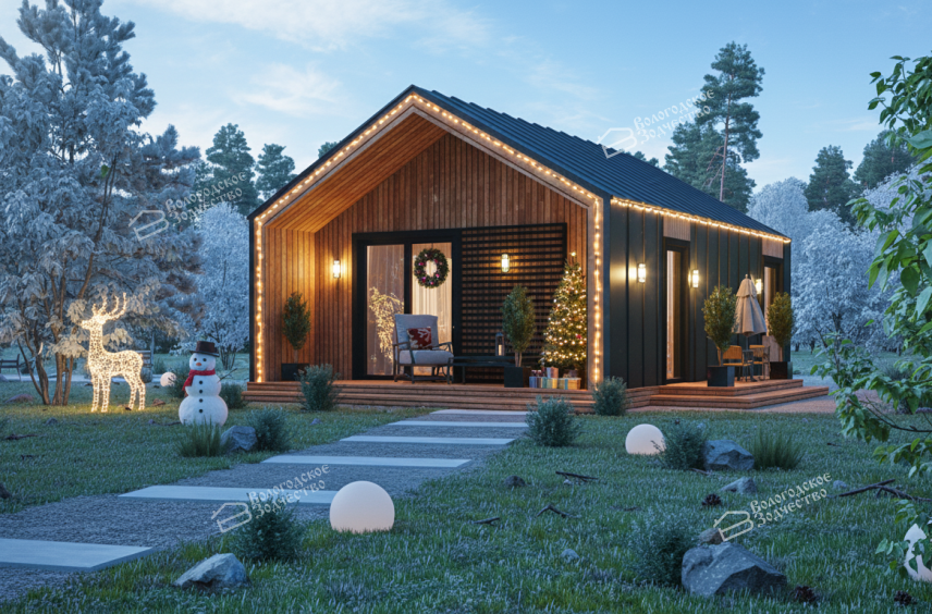 Каркасный дом VZ-820