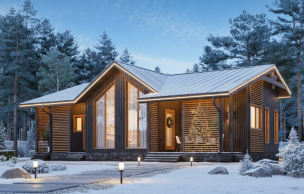 Каркасный дом VZ-821