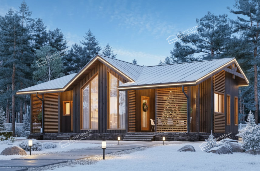 Каркасный дом VZ-821