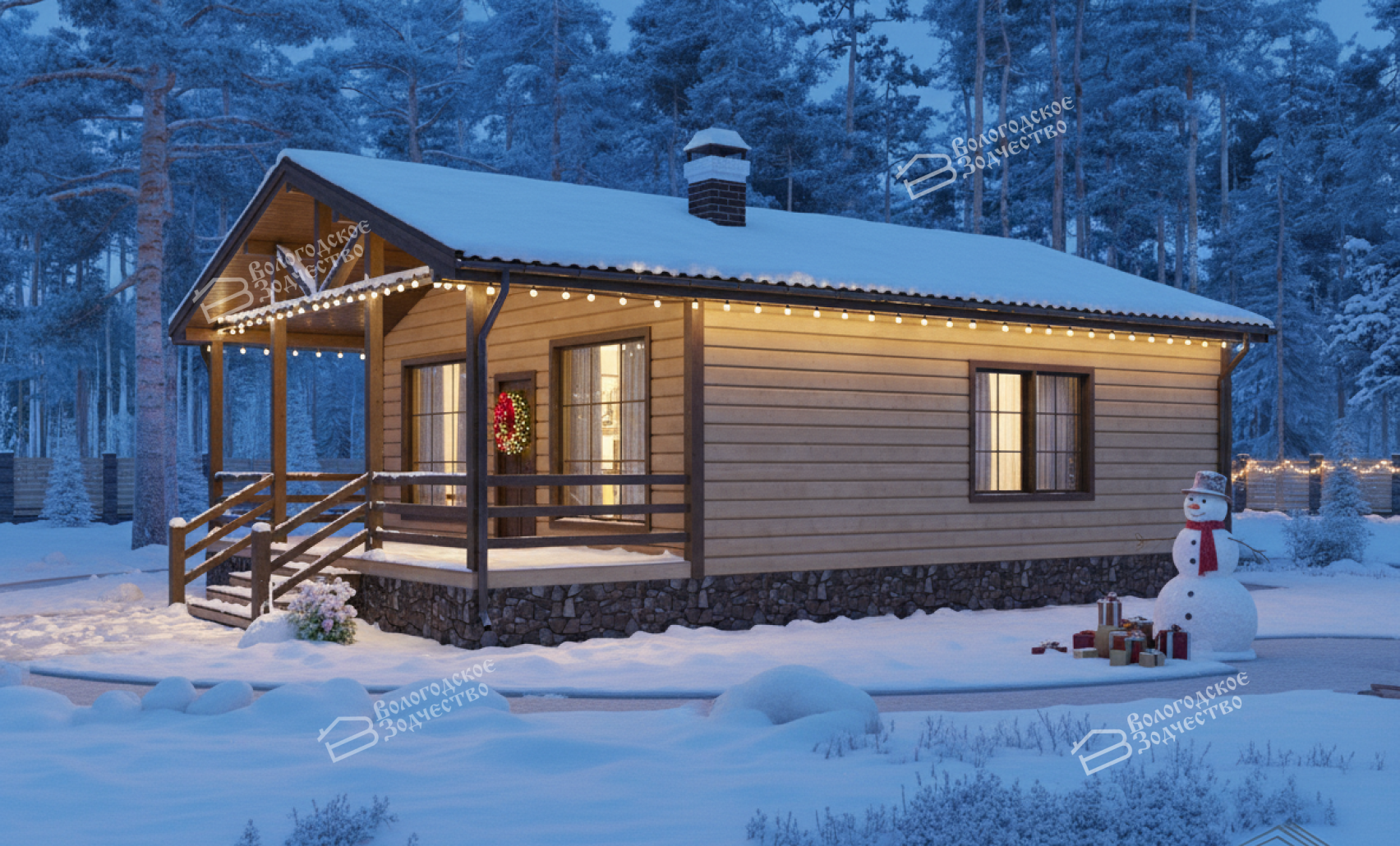 Каркасный дом VZ-822