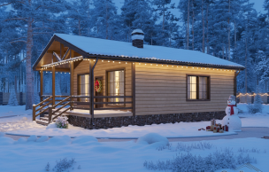 Каркасный дом VZ-822