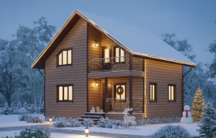Каркасный дом VZ-823