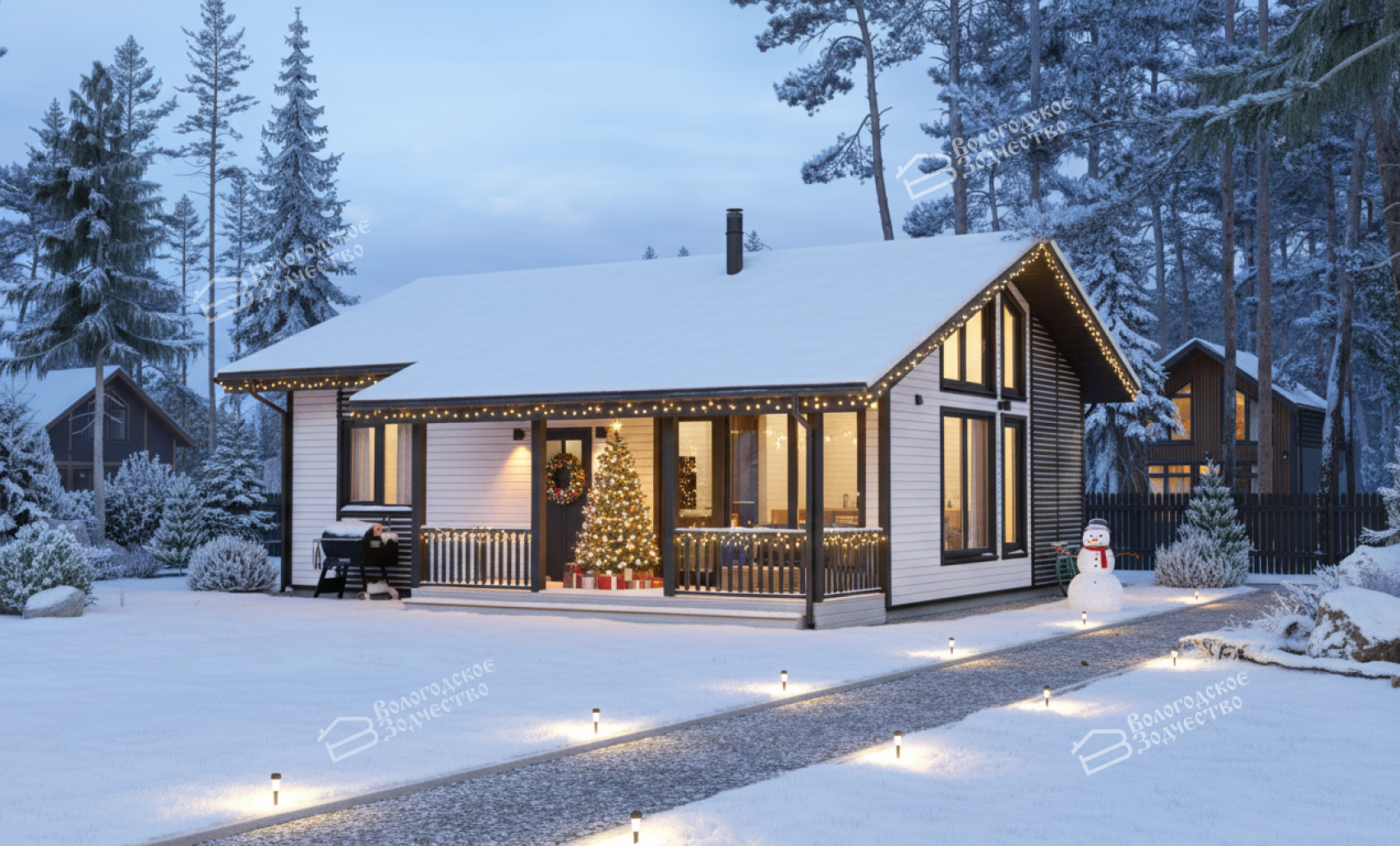 Каркасный дом VZ-830