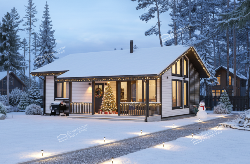 Каркасный дом VZ-830