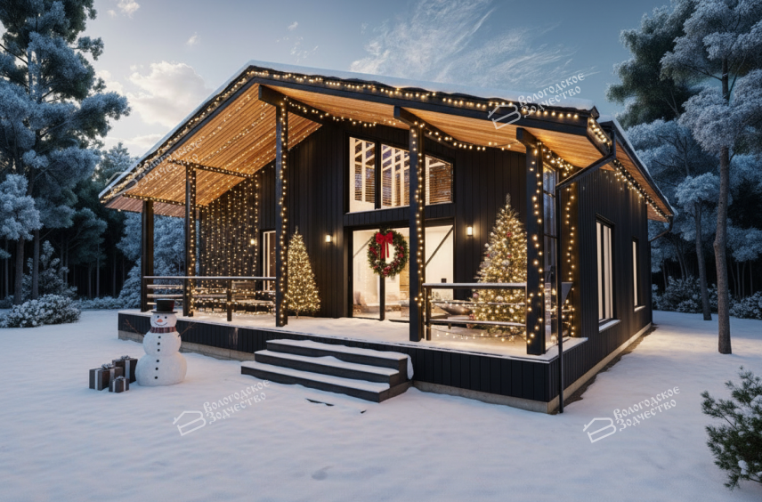 Каркасный дом VZ-831