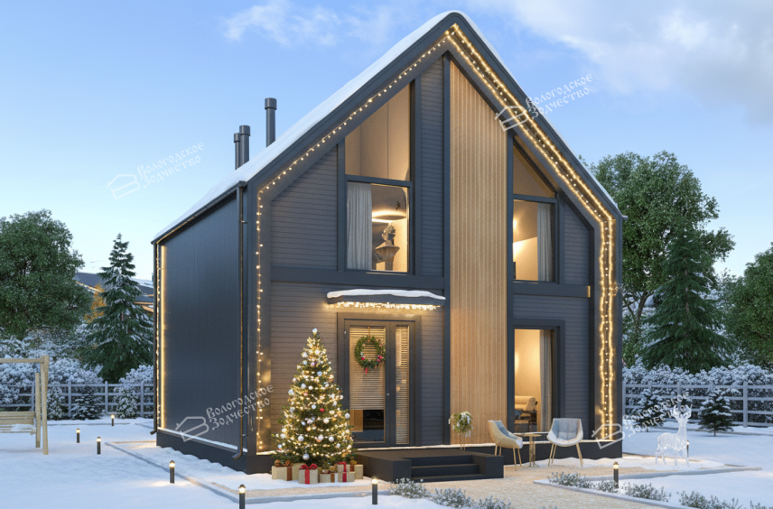 Каркасный дом VZ-841