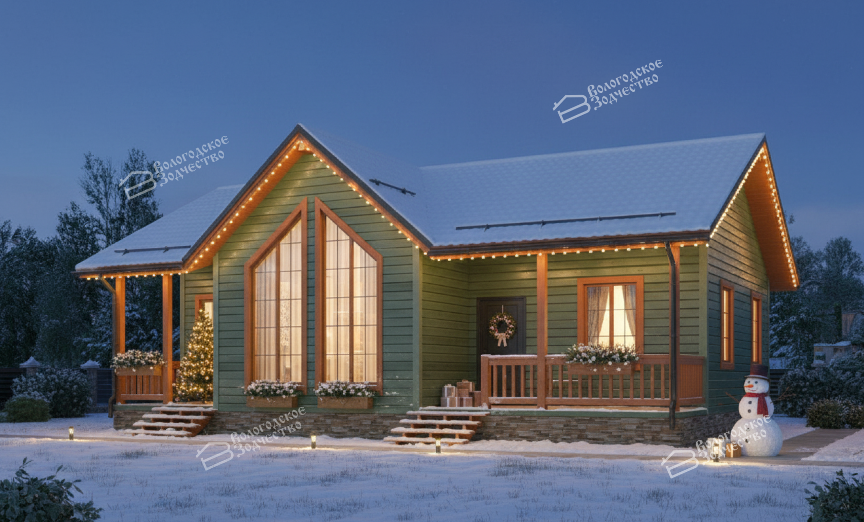 Каркасный дом VZ-852