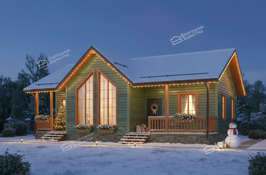 Каркасный дом VZ-852