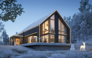 Каркасный дом VZ-857