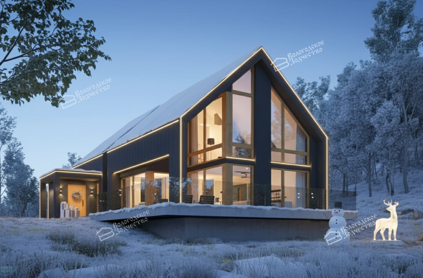 Каркасный дом VZ-857