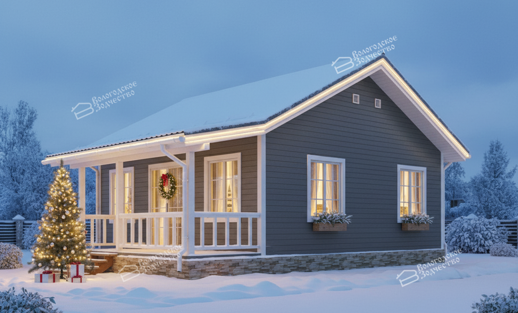 Каркасный дом VZ-859