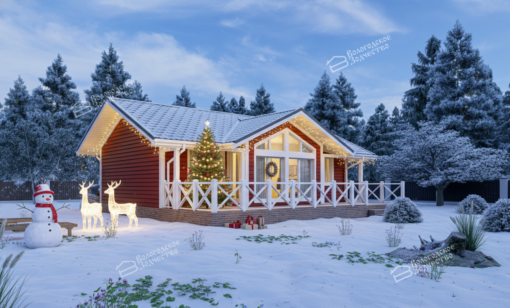 Каркасный дом VZ-862