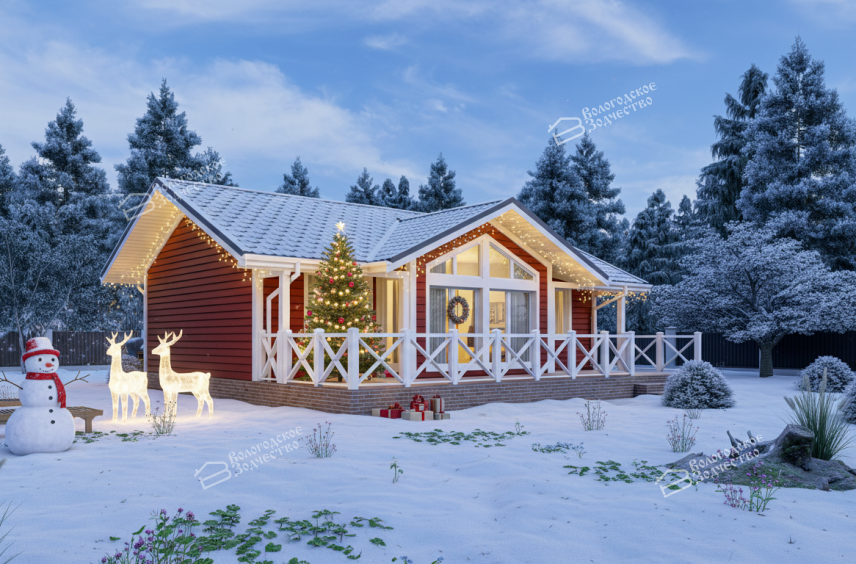 Каркасный дом VZ-862