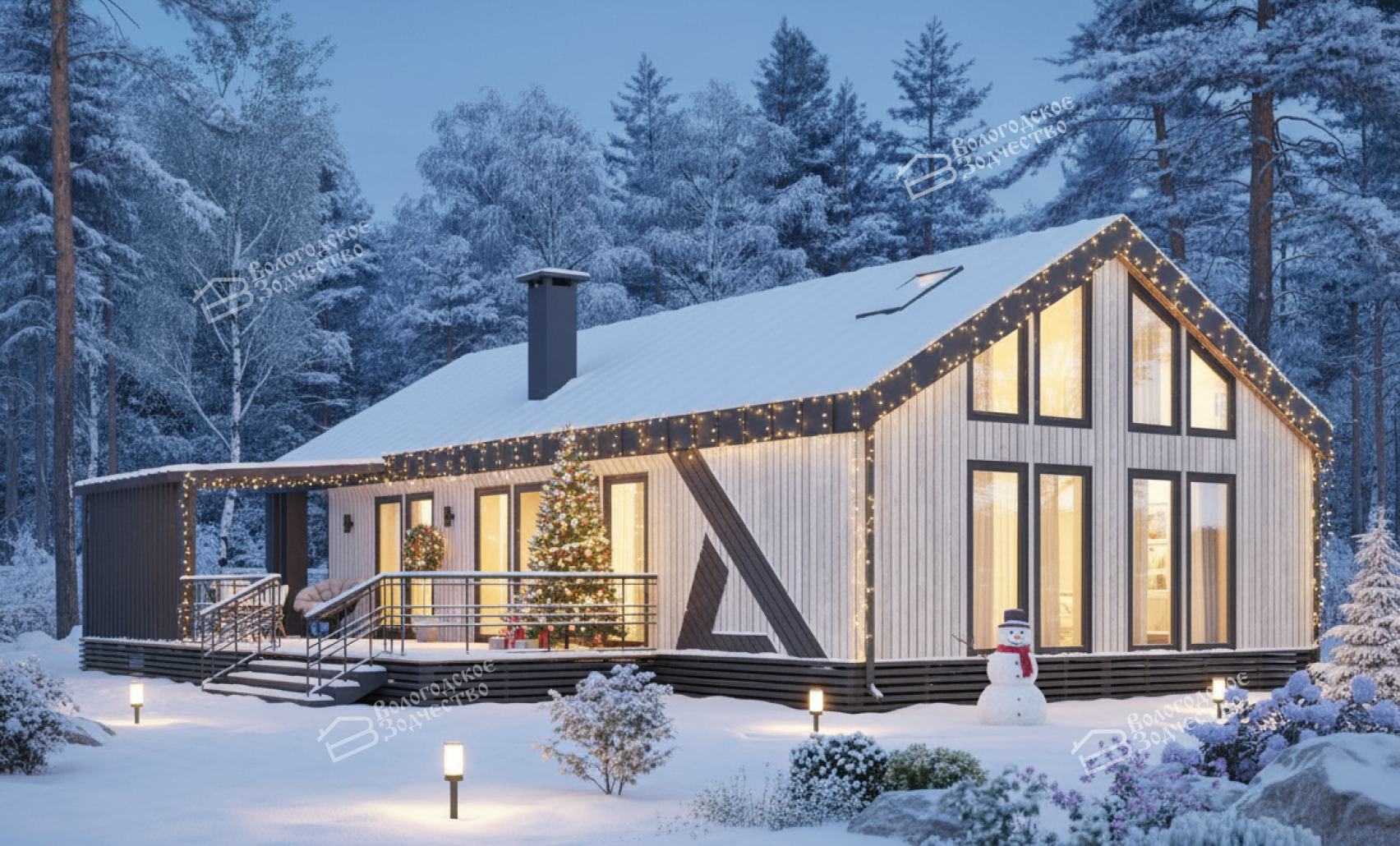 Каркасный дом VZ-863