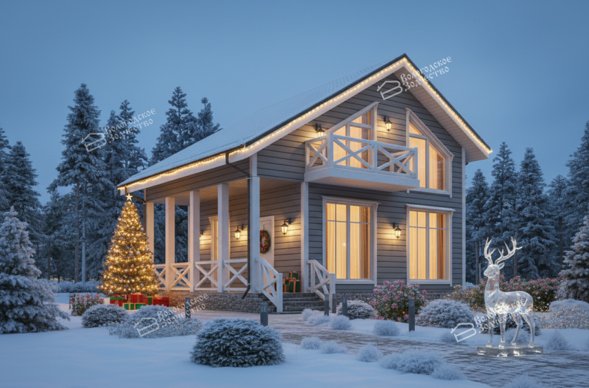 Каркасный дом VZ-868