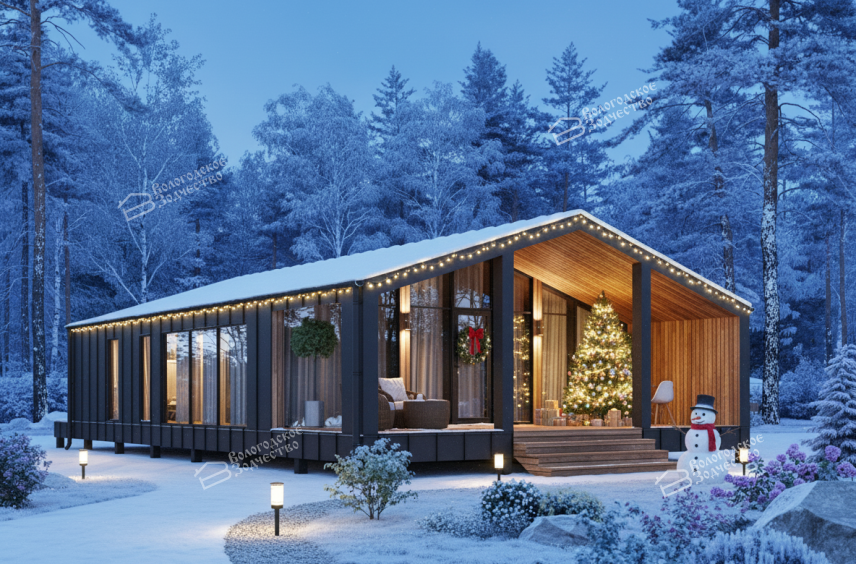 Каркасный дом VZ-871