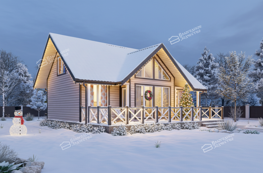 Каркасный дом VZ-873