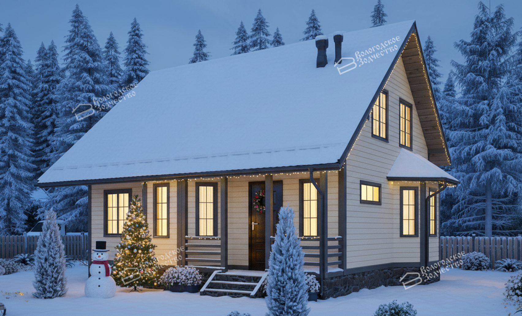 Каркасный дом VZ-887