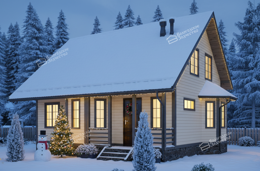 Каркасный дом VZ-887