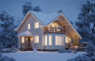 Каркасный дом VZ-899