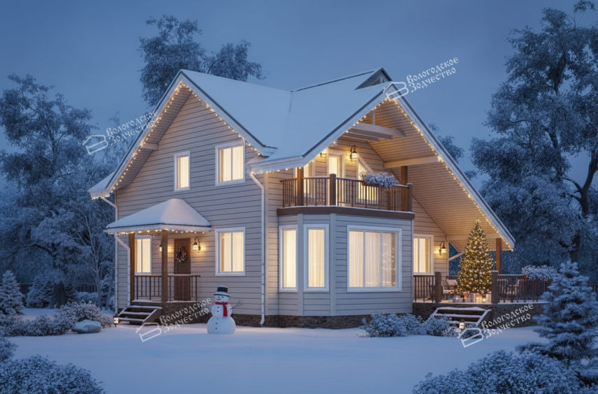 Каркасный дом VZ-899