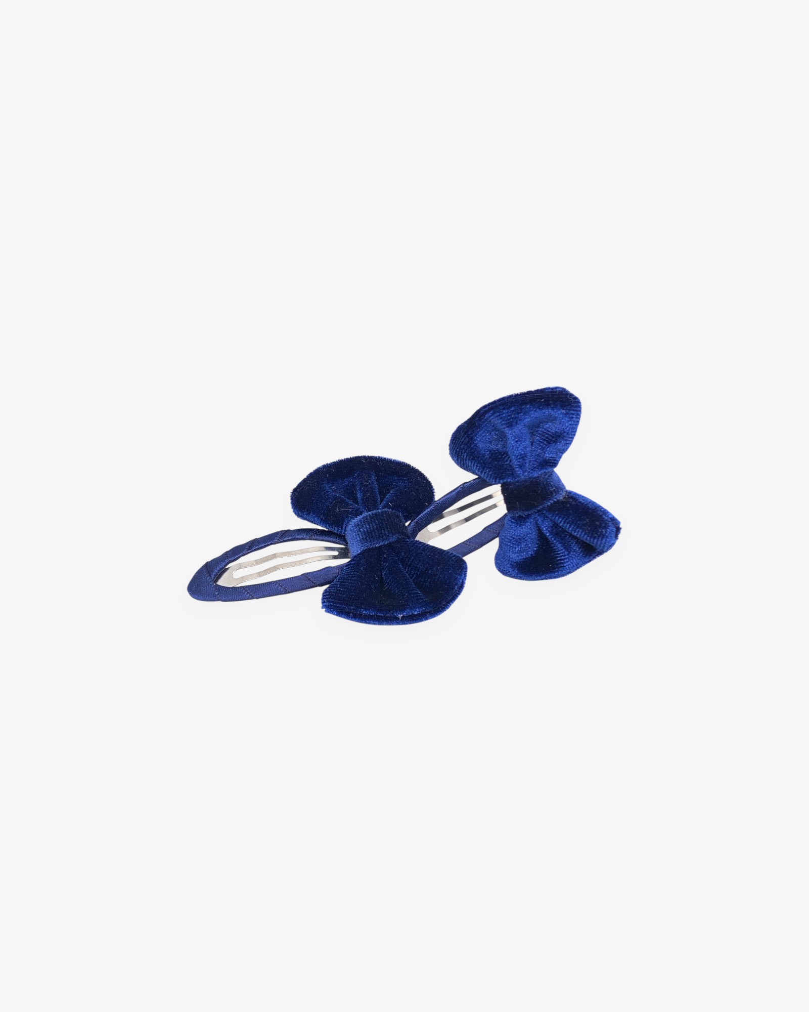 Заколка-клак Velours bow (2 шт) — 1