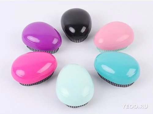 Расческа массажная TangleTeezer разноцветная
