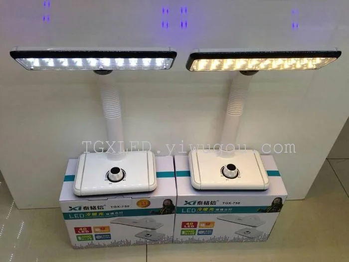 Лампа настольная LED с тёплым и холодным светом, двухрежимная