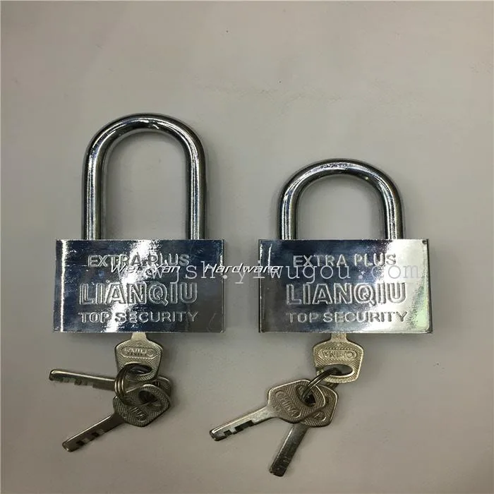 Навесной замок LIANQIU с короткой дужкой (30–70 мм) из высокопрочного материала