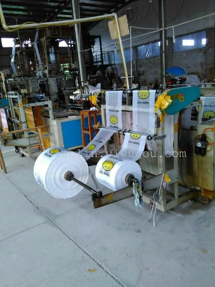 Полиэтиленовые пакеты с ручками синего цвета, HDPE, разные размеры