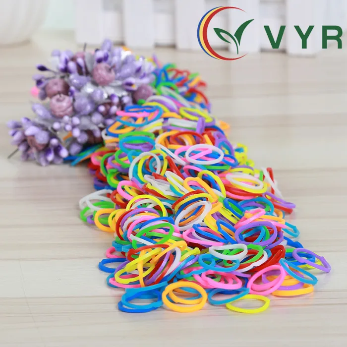 Цветные резинки для плетения браслетов, набор для DIY