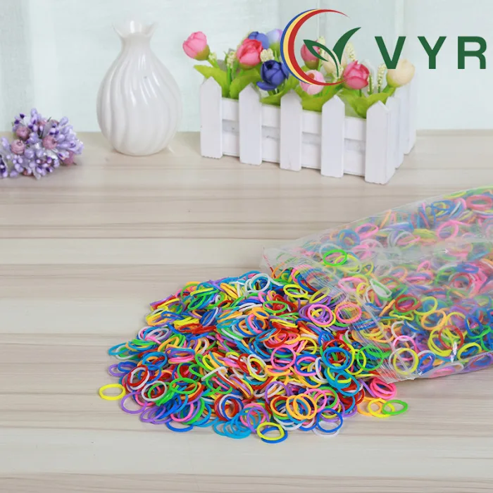 Цветные резинки для плетения браслетов, набор для DIY