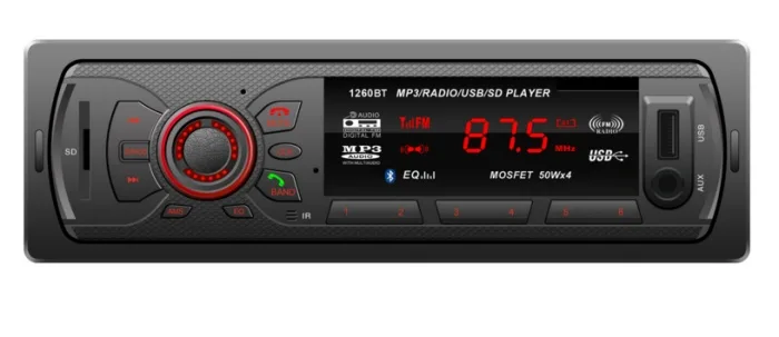 Плеер с Bluetooth, слотом для карт и USB, радио
