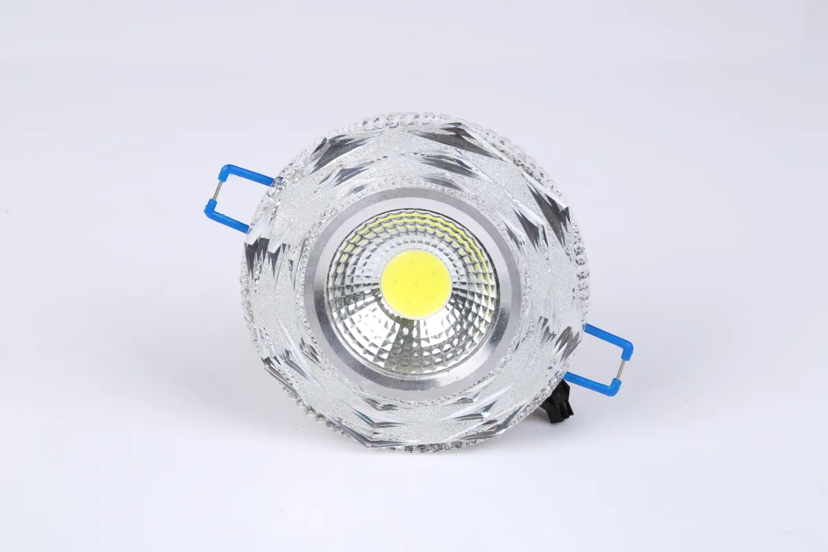 Потолочный светильник из хрусталя с LED-лампами