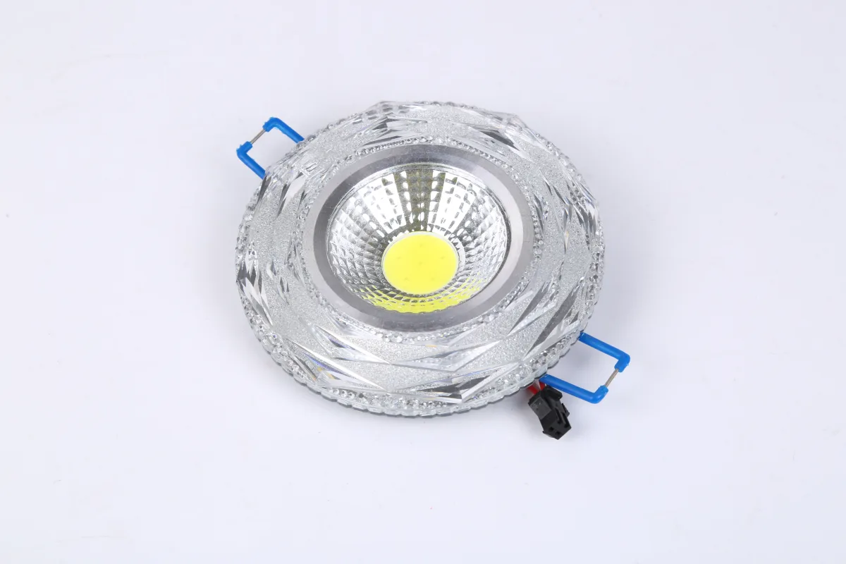 Потолочный светильник из хрусталя с LED-лампами