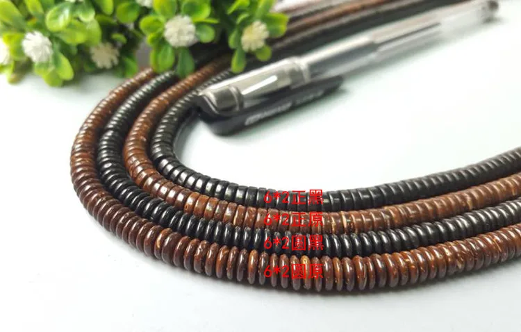 Природные разделители из кокосовой скорлупы для бус и DIY-украшений