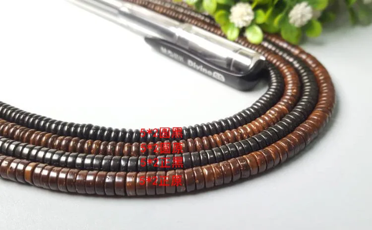 Природные разделители из кокосовой скорлупы для бус и DIY-украшений