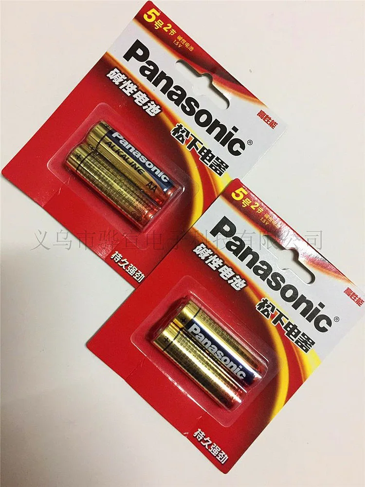 Щелочная батарейка Panasonic AA 1,5 В (LR6), для игрушек и пультов ДУ