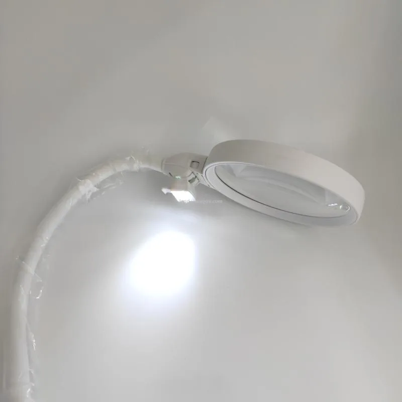 Настольный увеличительный шарнирный микроскоп с LED-подсветкой для чтения и ремонта электроники